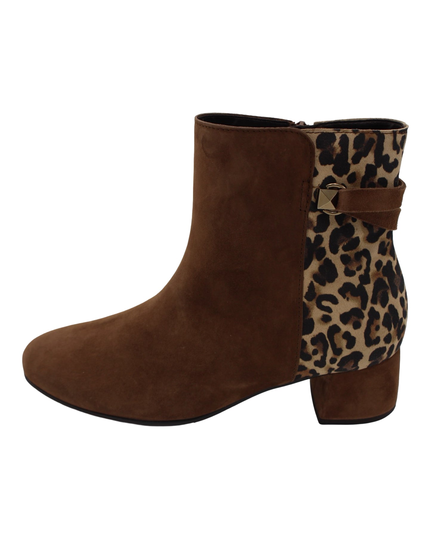 Gabor - Ladies Ankle Boots Brown, Leopard (3984)
