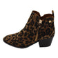 Xti - Ladies Ankle Boots Camel, Leopard (3987)