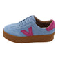 Drilleys - Ladies Trainers Blue, Pink (3988)
