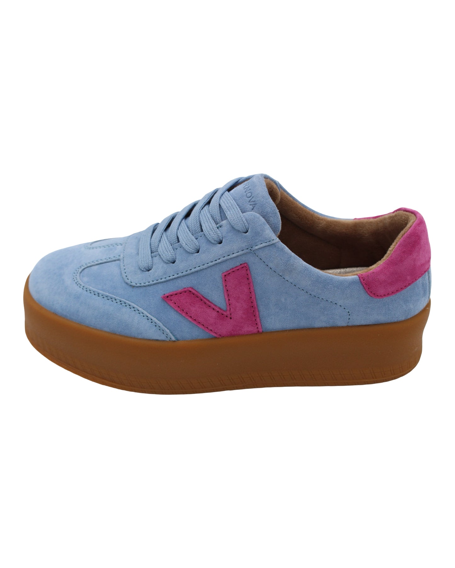 Drilleys - Ladies Trainers Blue, Pink (3988)
