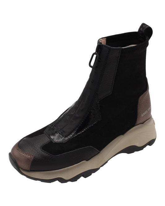 Hispanitas - Ladies Ankle Boots Black, Pewter (3995)