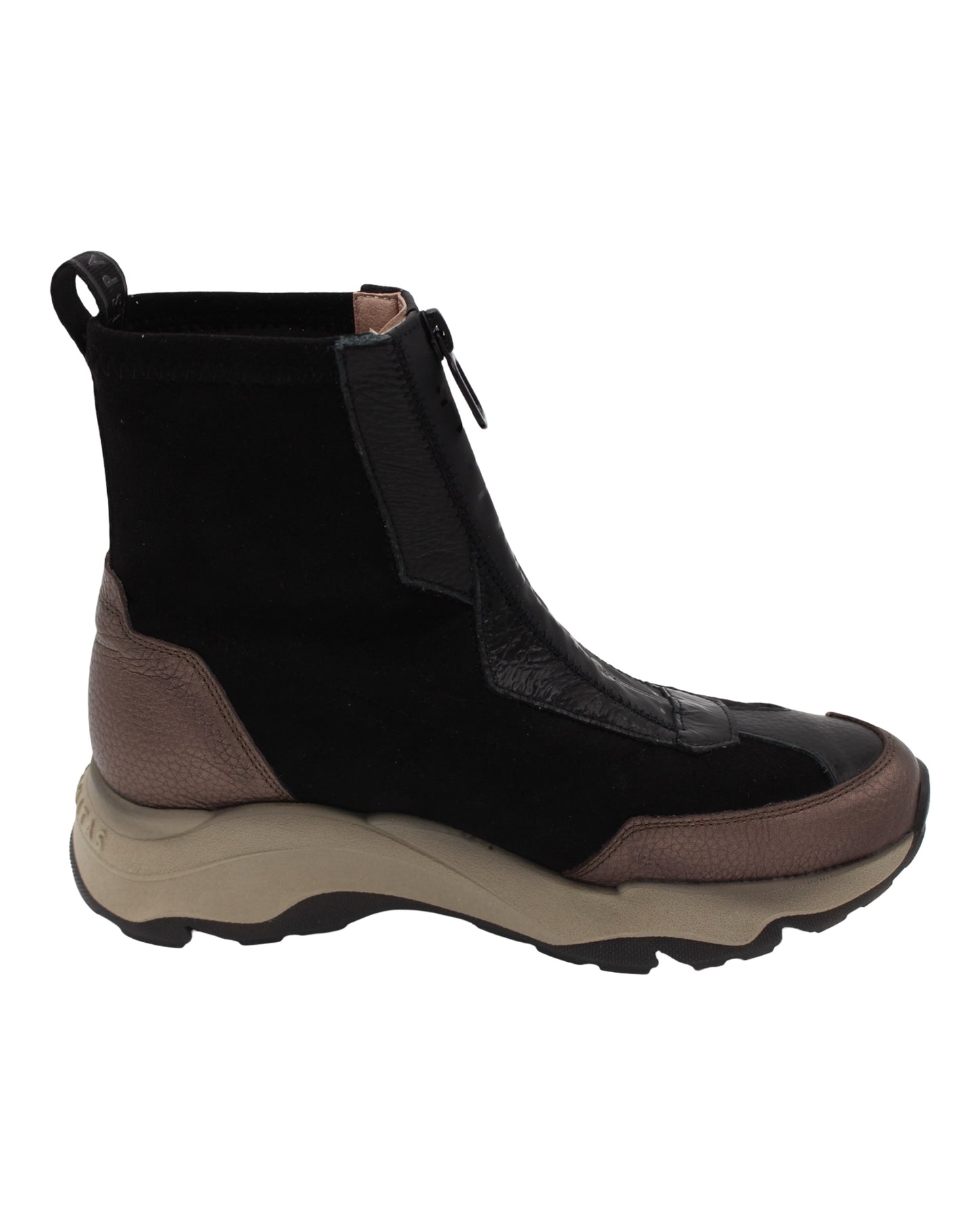 Hispanitas - Ladies Ankle Boots Black, Pewter (3995)