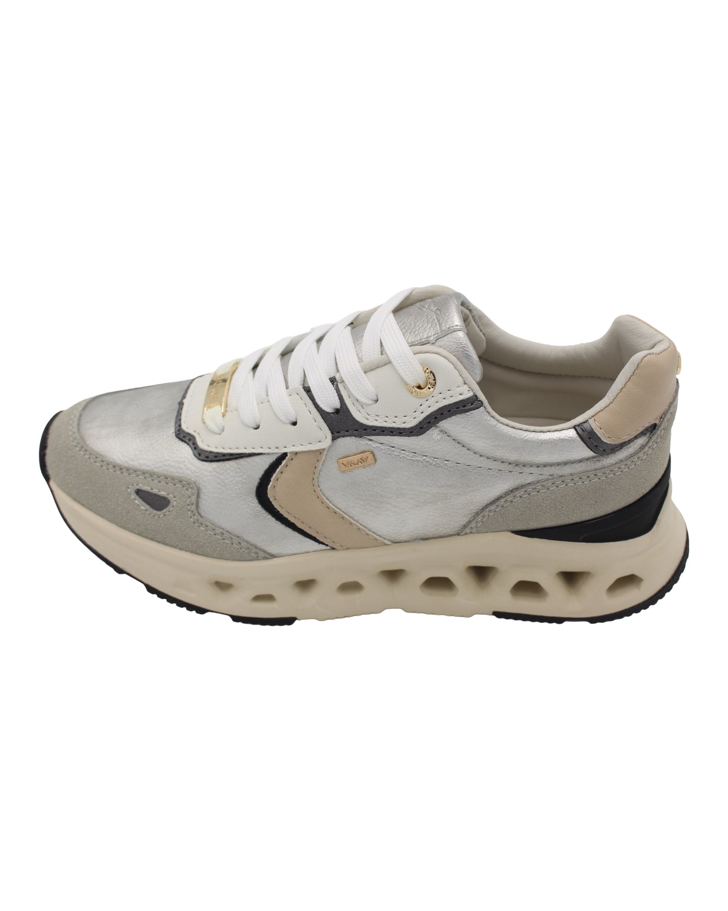 Lloyd & Pryce For Her - Ladies Trainers Chrome (4056)