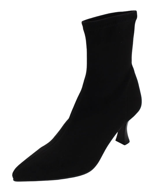 Miss Elastic - Ladies Ankle Boots Black (4060)