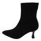 Miss Elastic - Ladies Ankle Boots Black (4060)