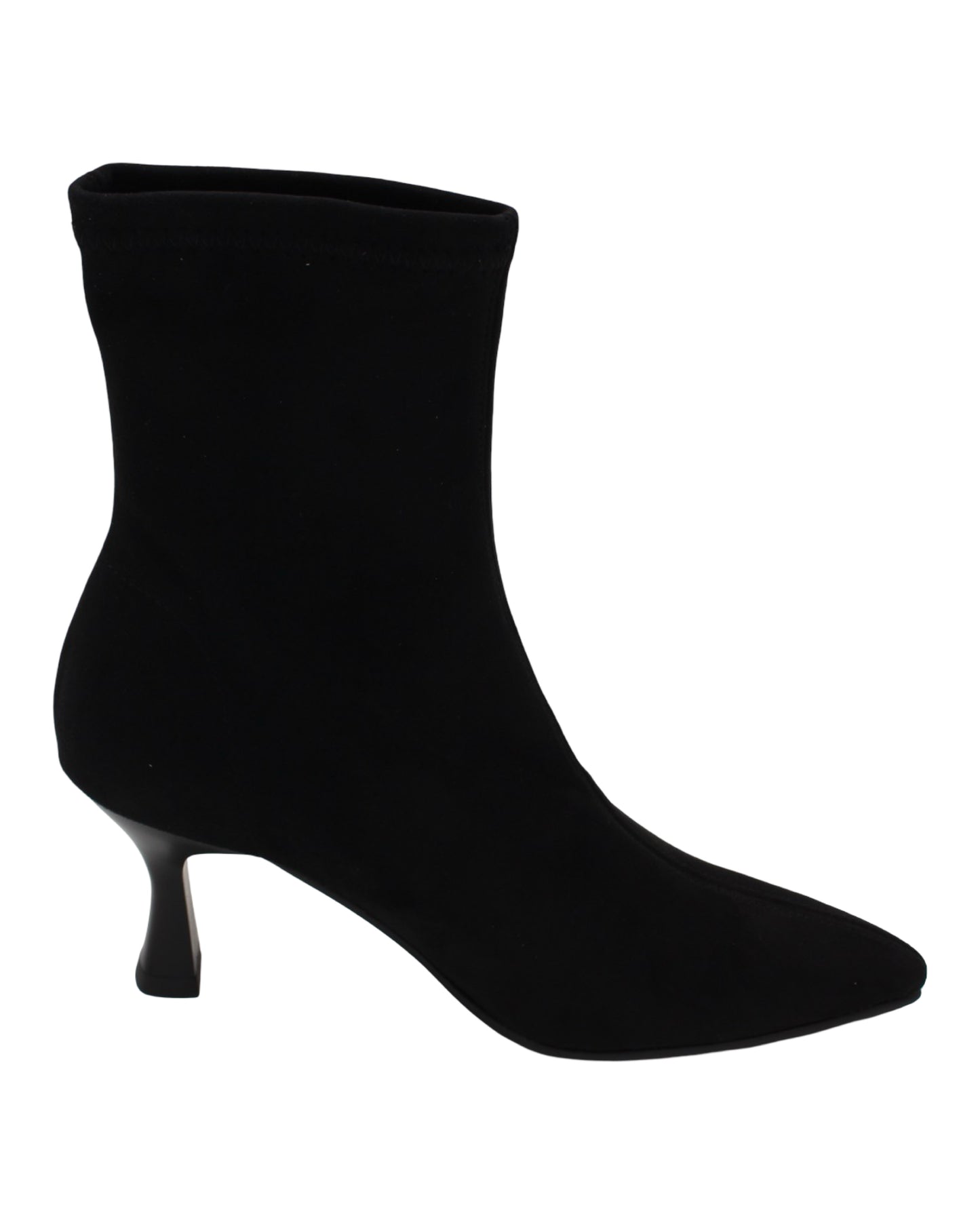 Miss Elastic - Ladies Ankle Boots Black (4060)