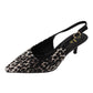 Una Healy - Ladies Occasion Black, White, Cheetah (4064)
