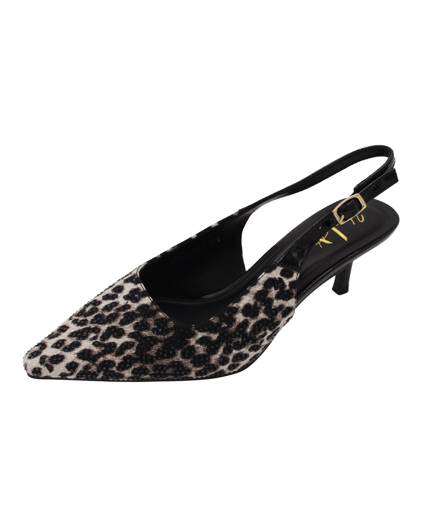 Una Healy - Ladies Occasion Black, White, Cheetah (4064)