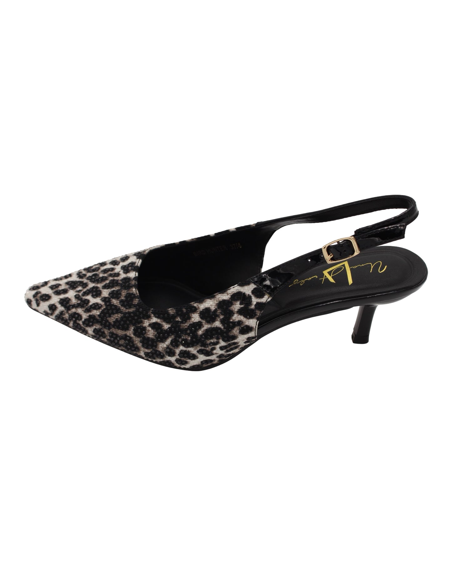 Una Healy - Ladies Occasion Black, White, Cheetah (4064)