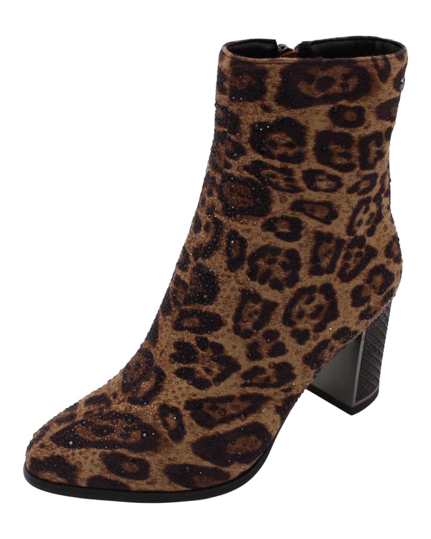 Zanni - Ladies Ankle Boots Brown Leopard (4066)