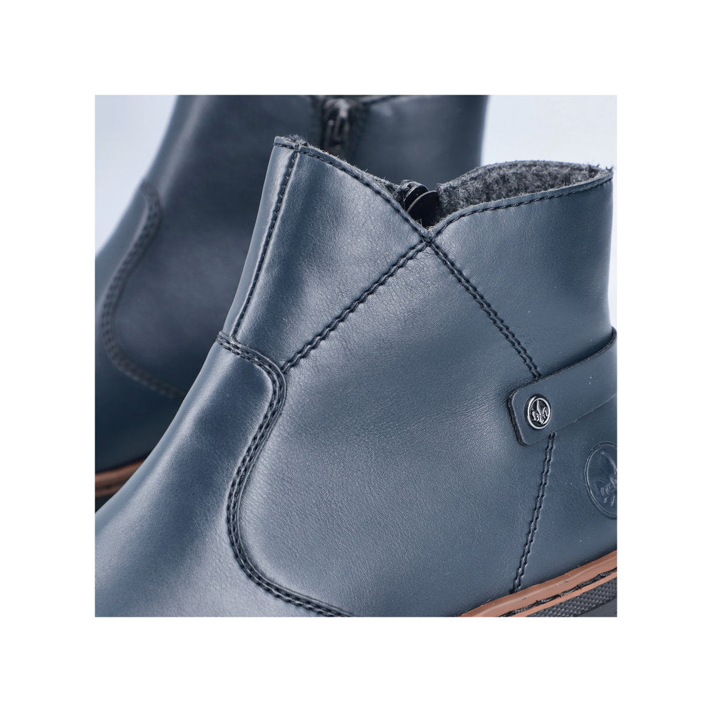 Rieker - Ladies Ankle Boots Navy (4067)
