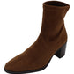 Miss Elastic - Ladies Ankle Boots Tan (4068)