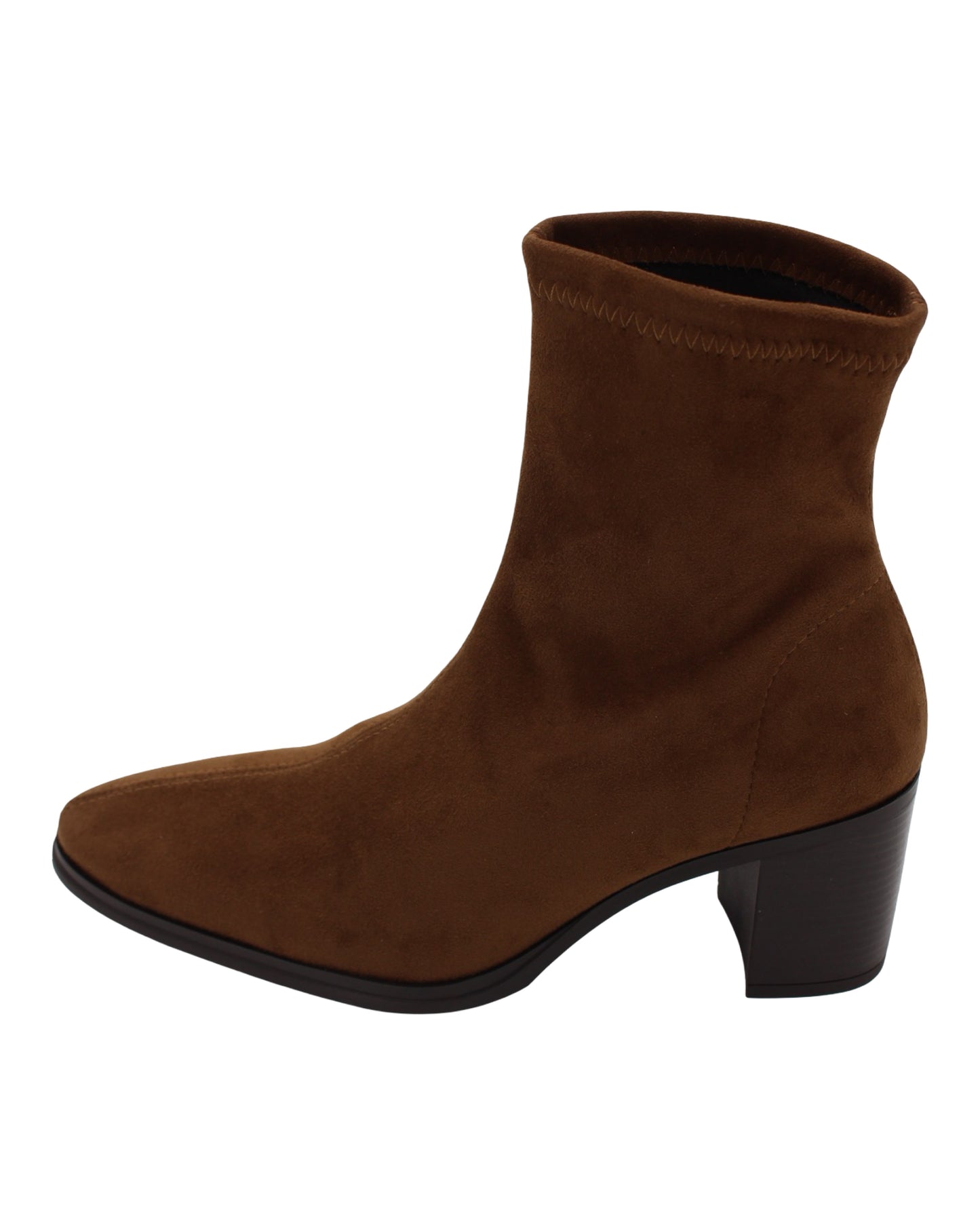 Miss Elastic - Ladies Ankle Boots Tan (4068)