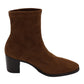 Miss Elastic - Ladies Ankle Boots Tan (4068)