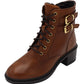 Lotus - Ladies Ankle Boots Tan (4073)