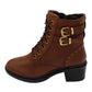 Lotus - Ladies Ankle Boots Tan (4073)