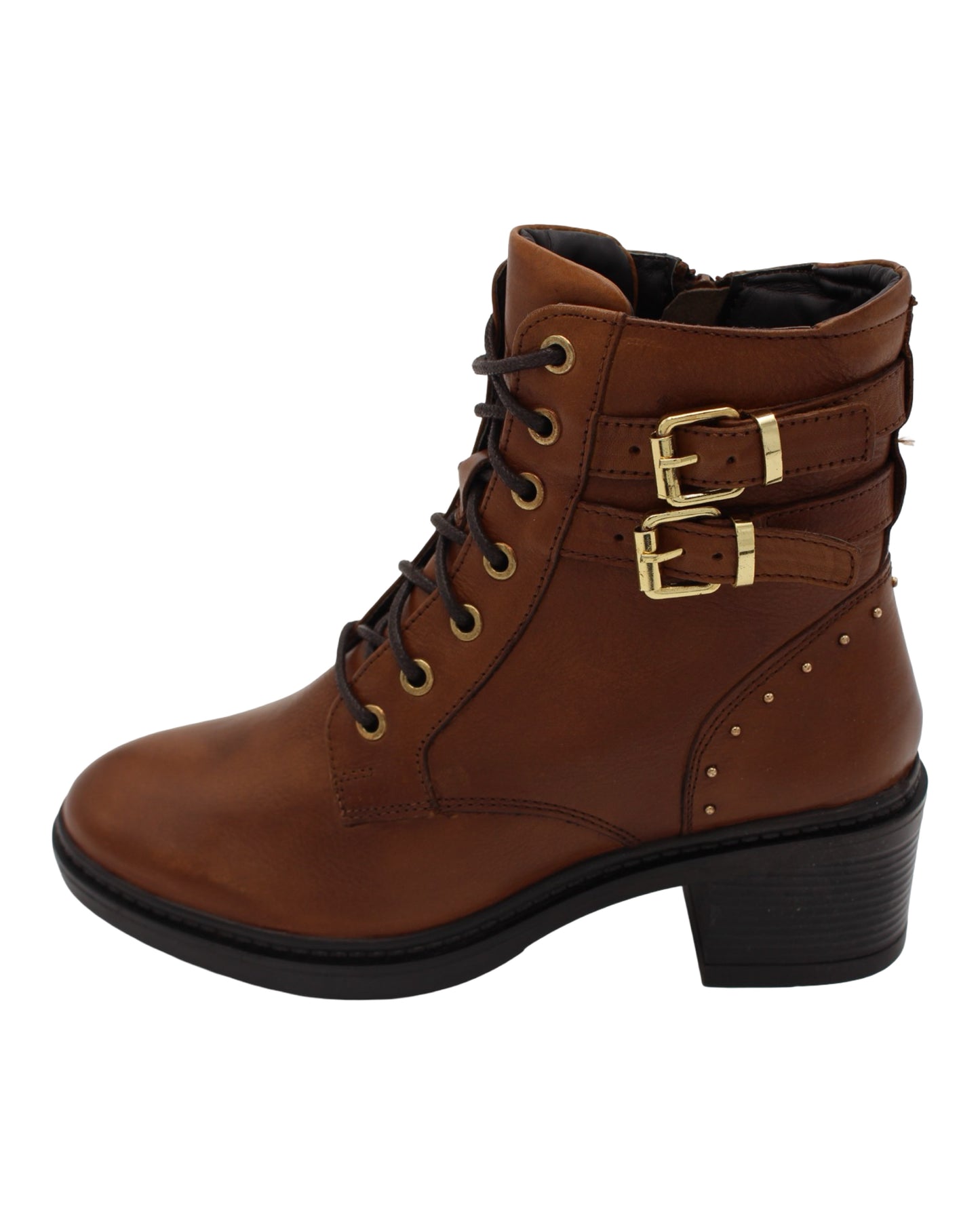 Lotus - Ladies Ankle Boots Tan (4073)