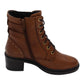 Lotus - Ladies Ankle Boots Tan (4073)