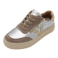 Drilleys - Ladies Trainers Silver, Gold (4078)