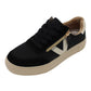 Drilleys - Ladies Trainers Black, Cream (4080)