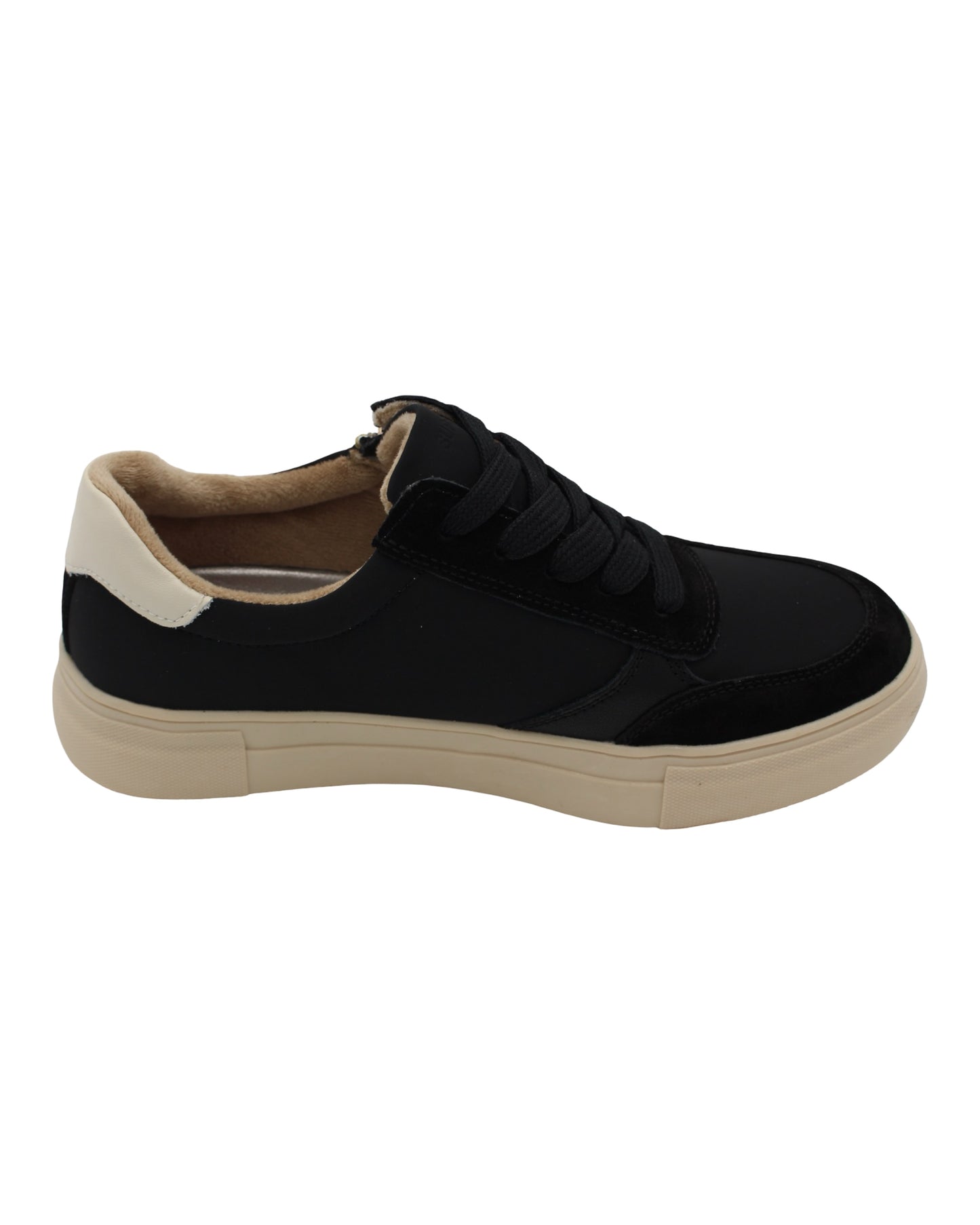 Drilleys - Ladies Trainers Black, Cream (4080)
