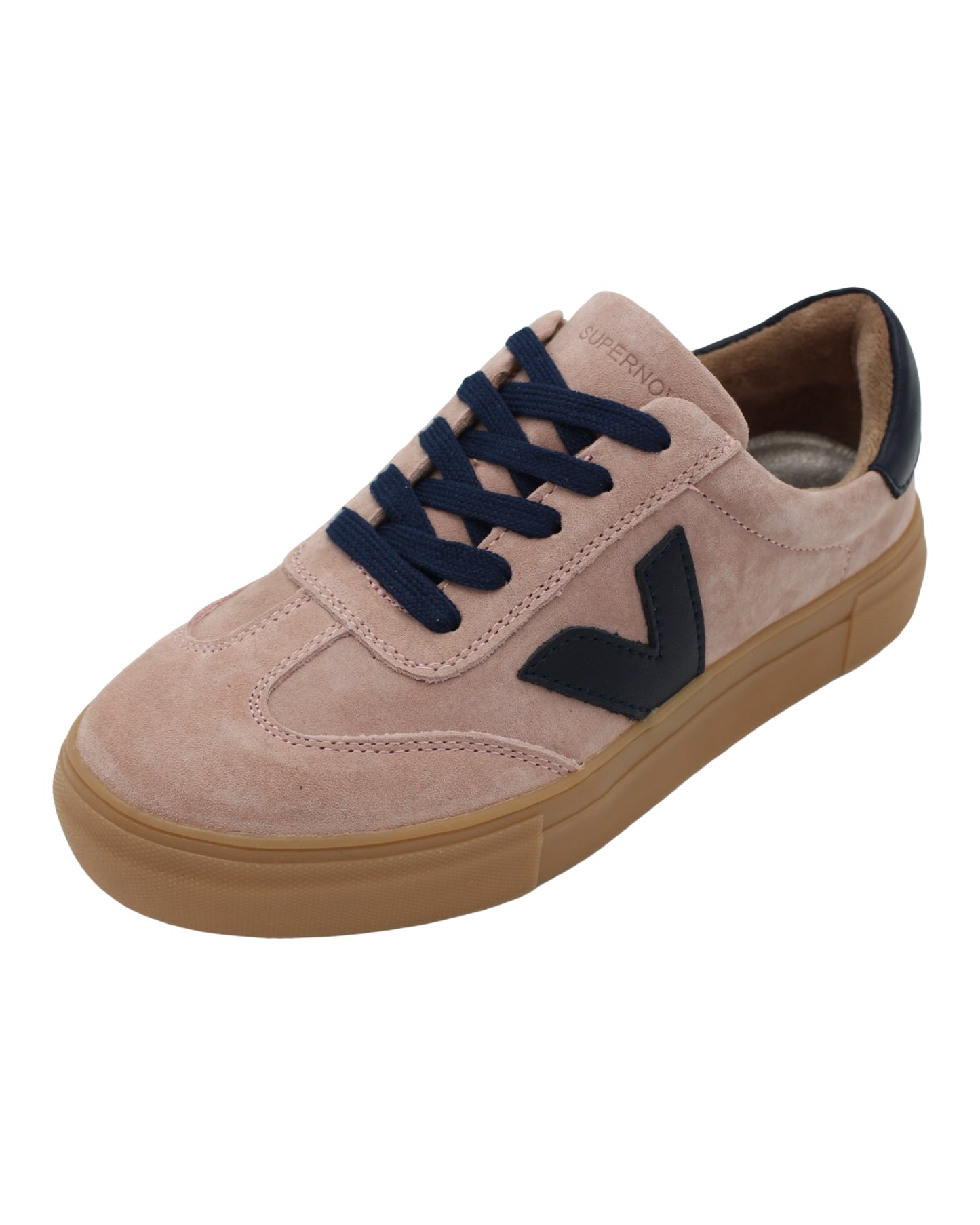 Drilleys - Ladies Trainers Pink, Navy (4082)