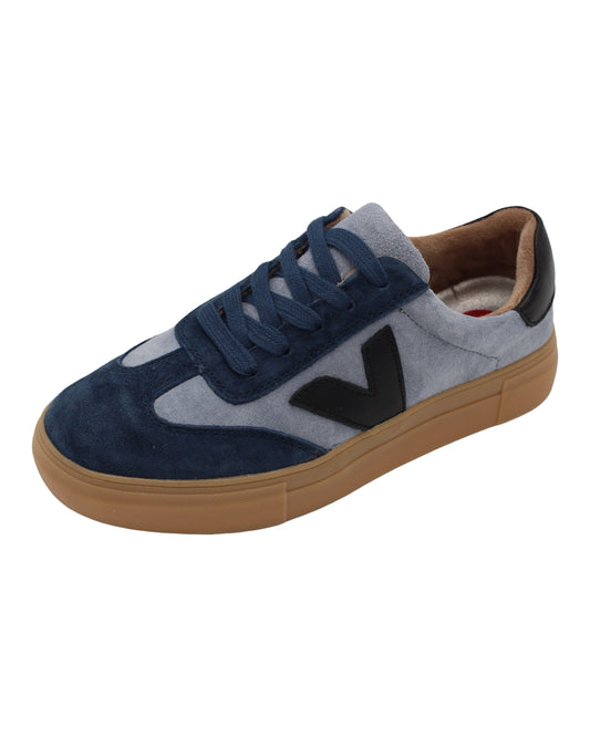 Drilleys - Ladies Trainers Blue Multi (4083)