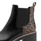Marco Tozzi - Ladies Ankle Boots Black, Leopard (4088)