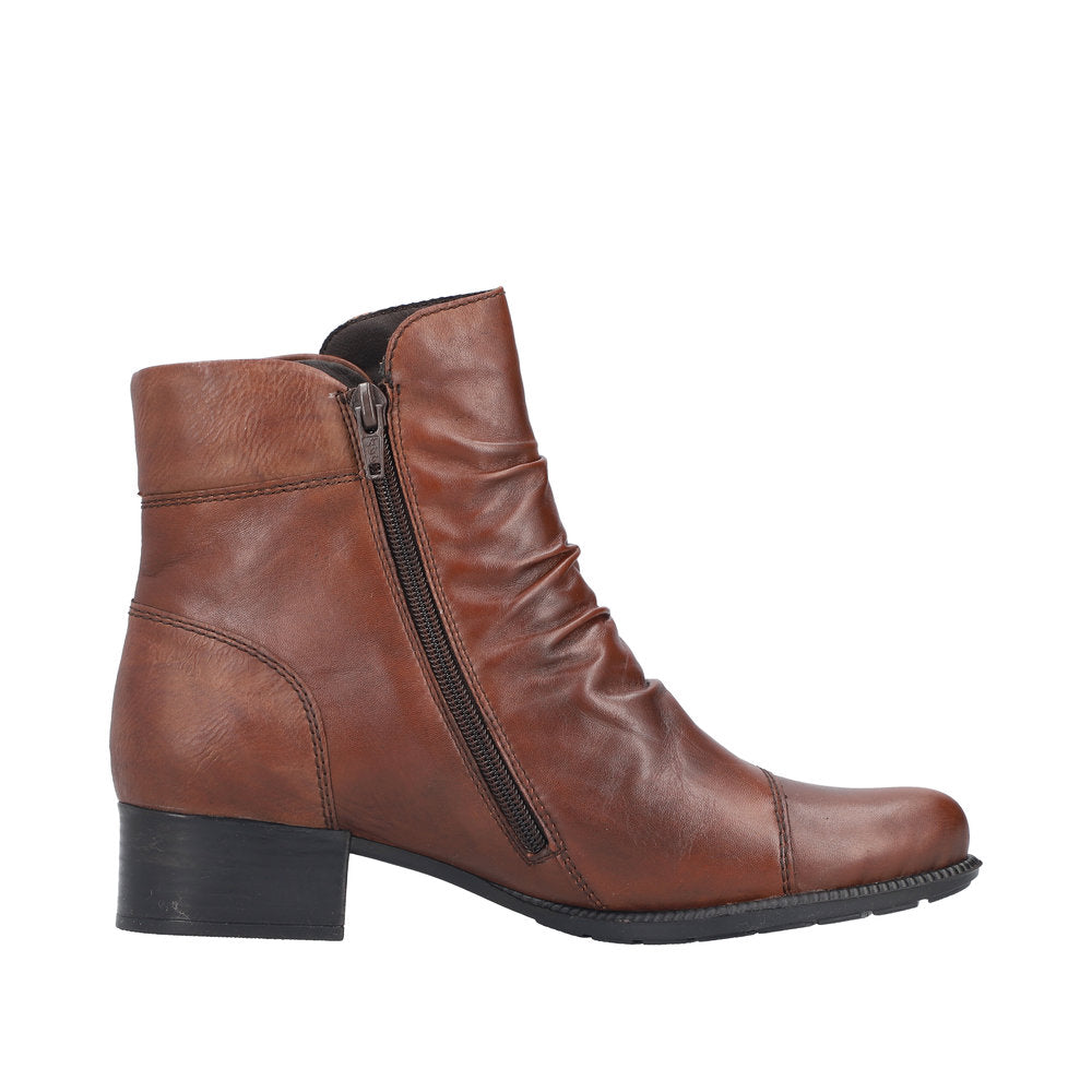 Rieker - Ladies Ankle Boots Chestnut (4089)