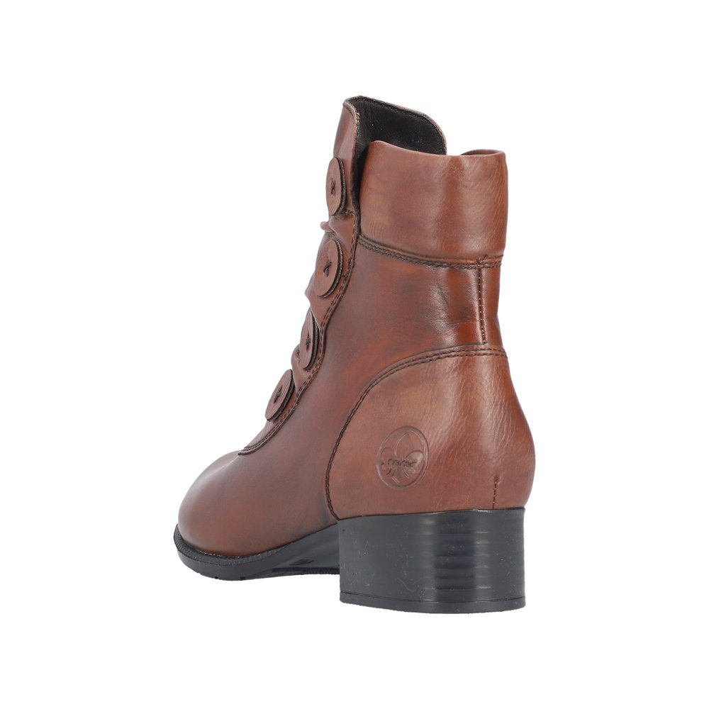 Rieker - Ladies Ankle Boots Chestnut (4089)