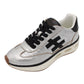 Another Trend - Ladies Trainers Silver, Black (4091)