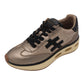 Another Trend - Ladies Trainers Black, Bronze (4092)