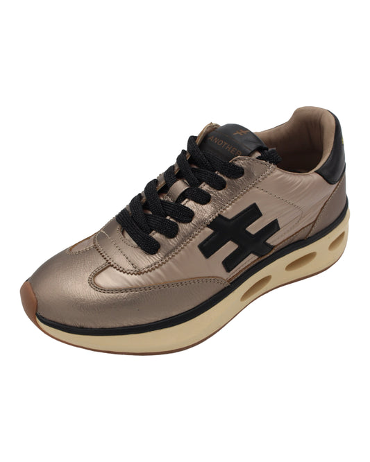 Another Trend - Ladies Trainers Black, Bronze (4092)