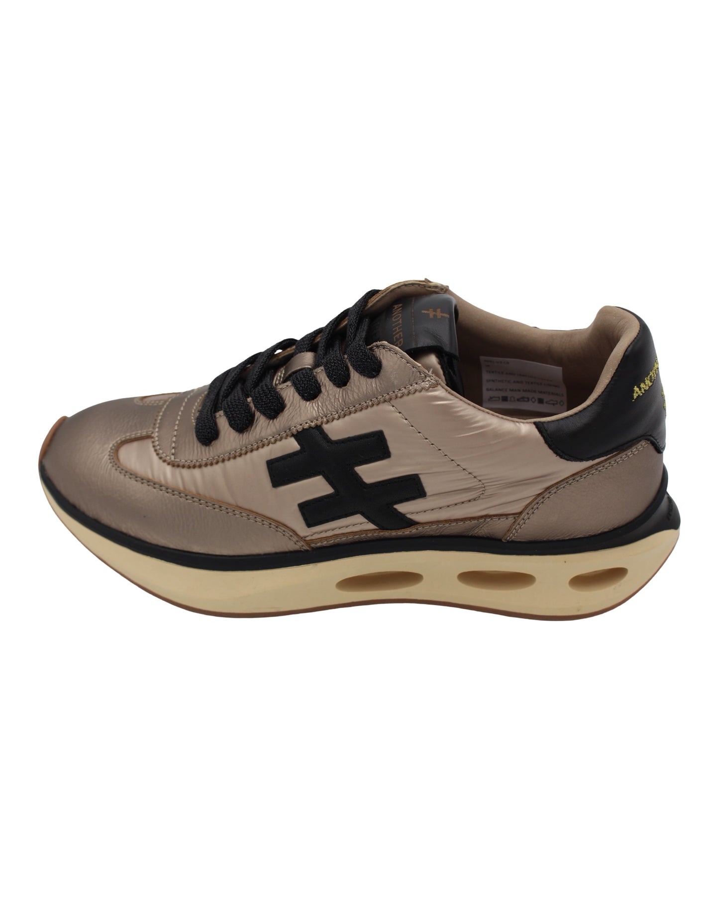 Another Trend - Ladies Trainers Black, Bronze (4092)
