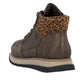 Rieker - Ladies Ankle Boots Brown, Bronze, Leopard (4098)