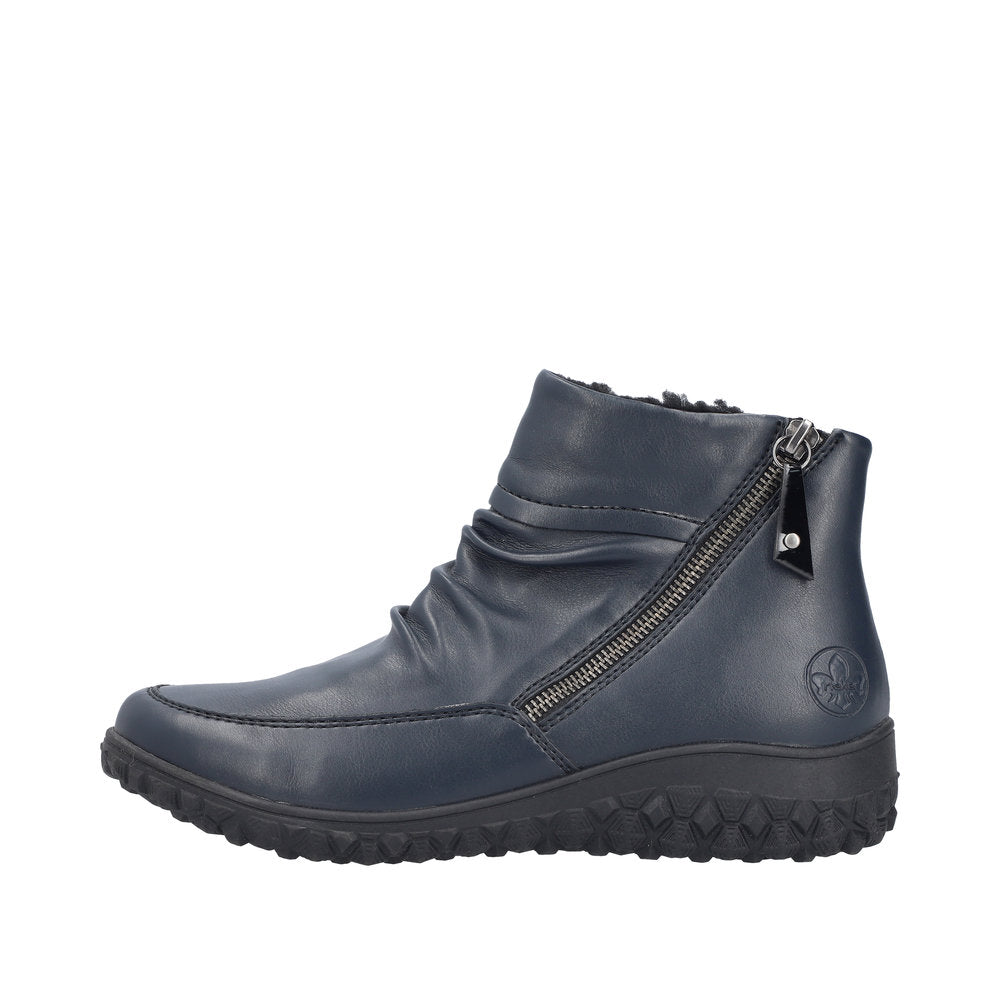 Rieker - Ladies Ankle Boots Navy (4099)