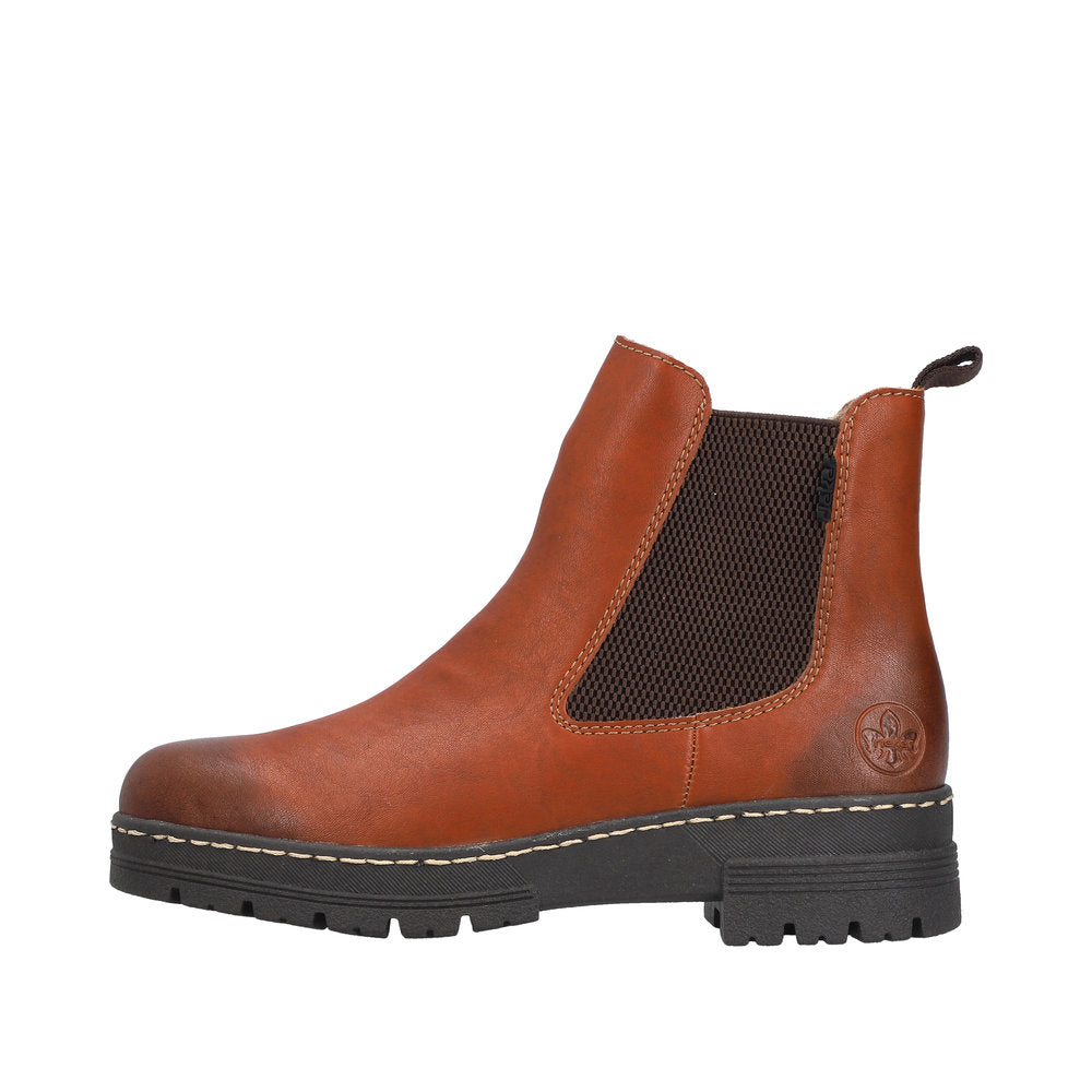 Rieker - Ladies Ankle Boots Brown (4100)