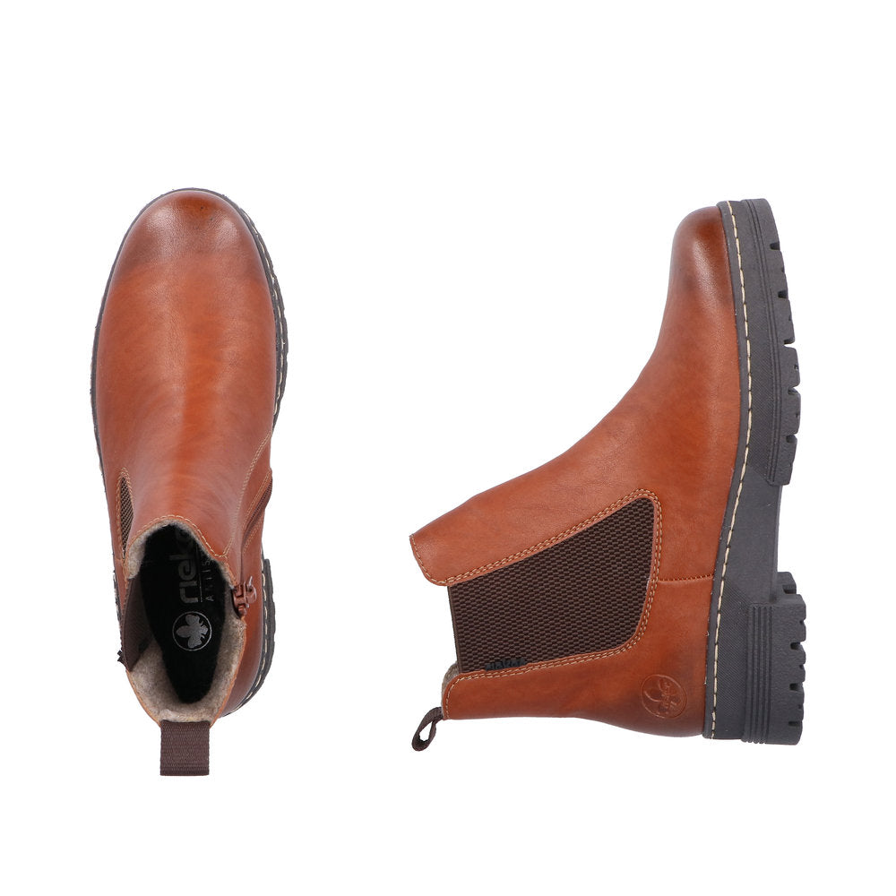 Rieker - Ladies Ankle Boots Brown (4100)