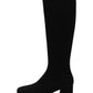 Miss Elastic - Ladies Long Boots Black (4102)