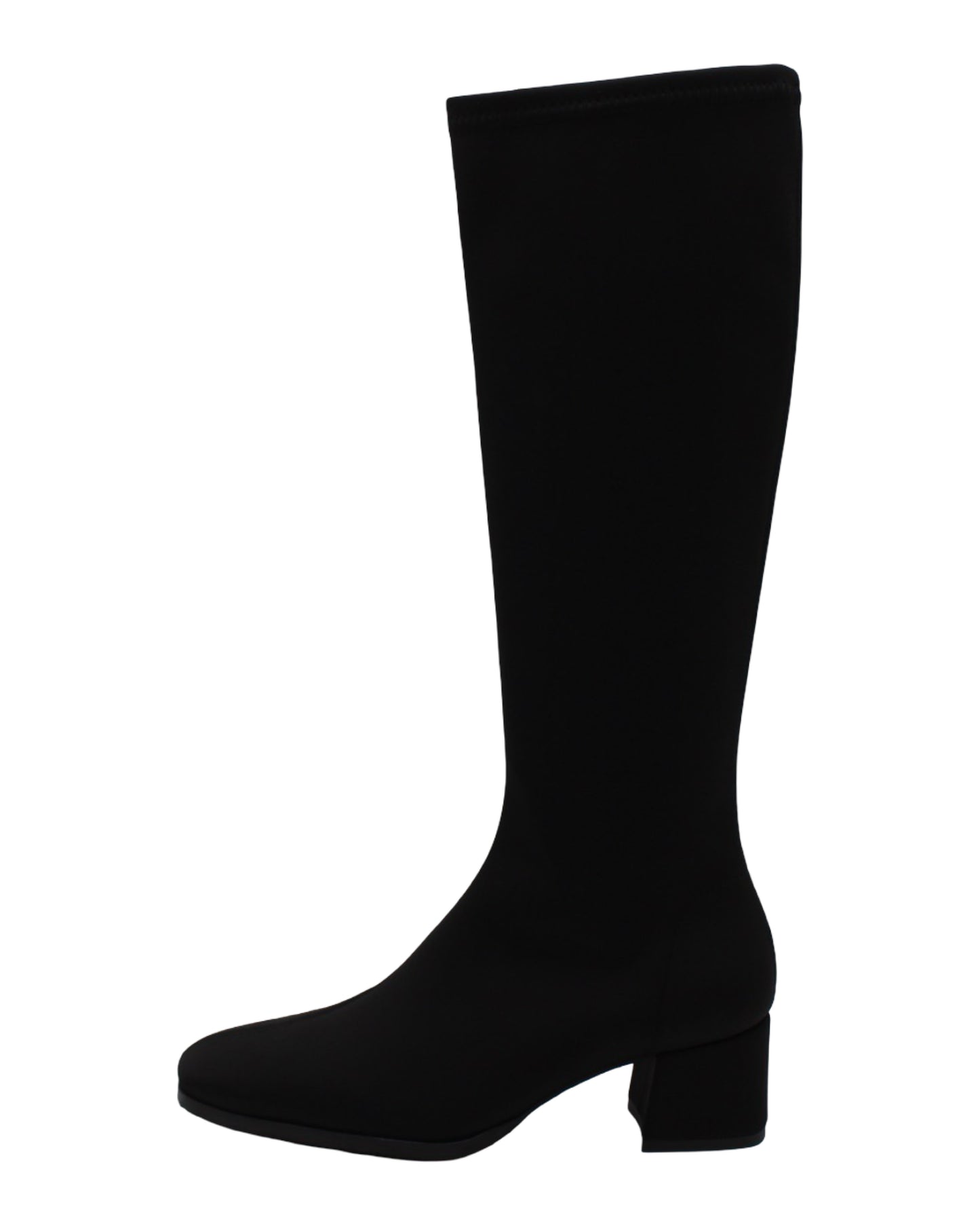 Miss Elastic - Ladies Long Boots Black (4102)