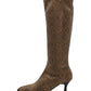 Miss Elastic - Ladies Long Boots Snake Print (4103)