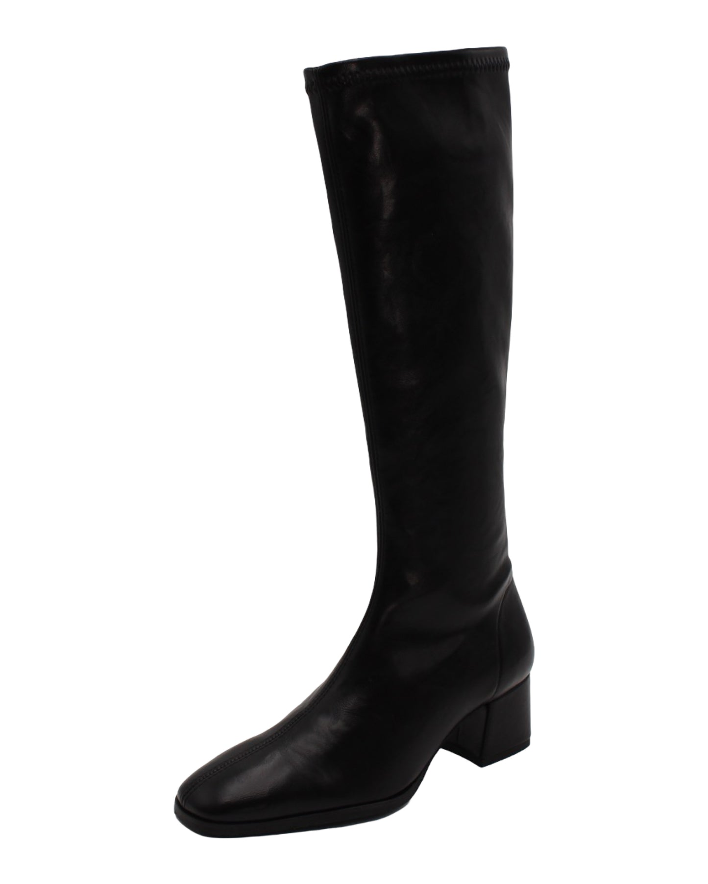 Miss Elastic - Ladies Long Boots Black (4104)