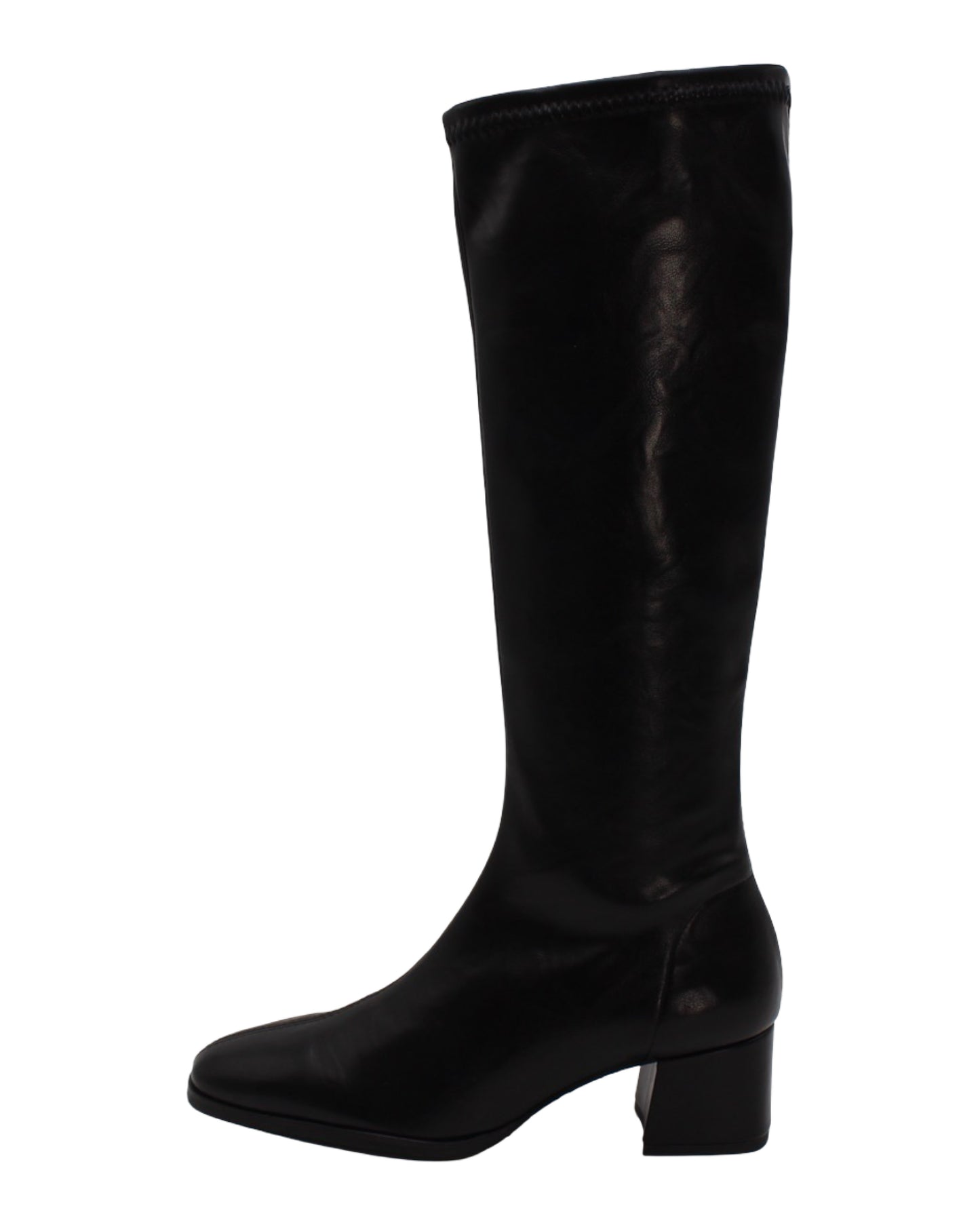 Miss Elastic - Ladies Long Boots Black (4104)
