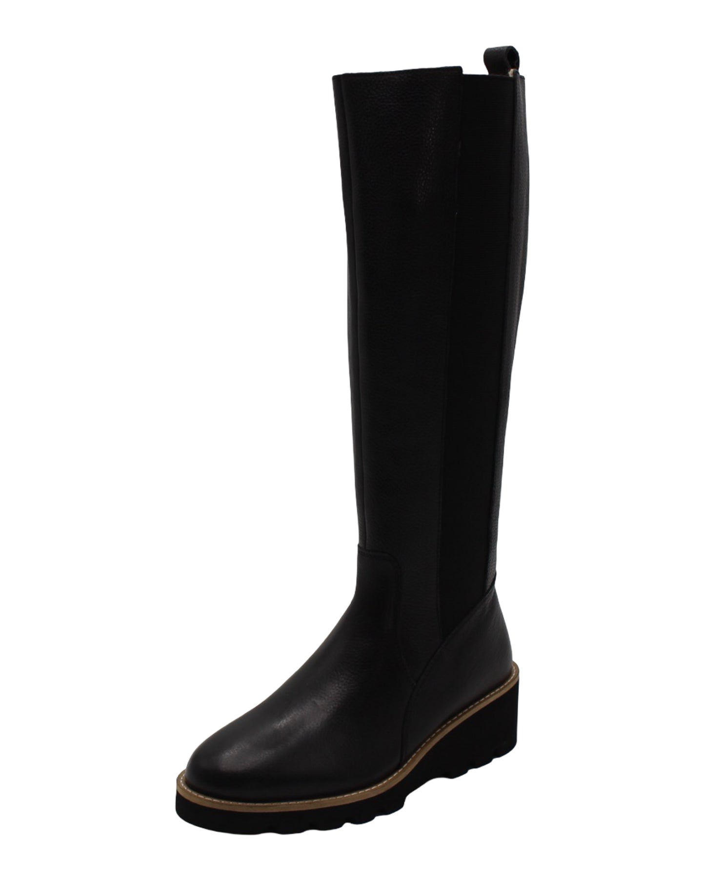 Lotus - Ladies Long Boots Black (4106)