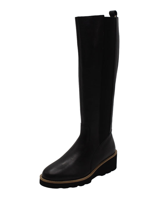 Lotus - Ladies Long Boots Black (4106)