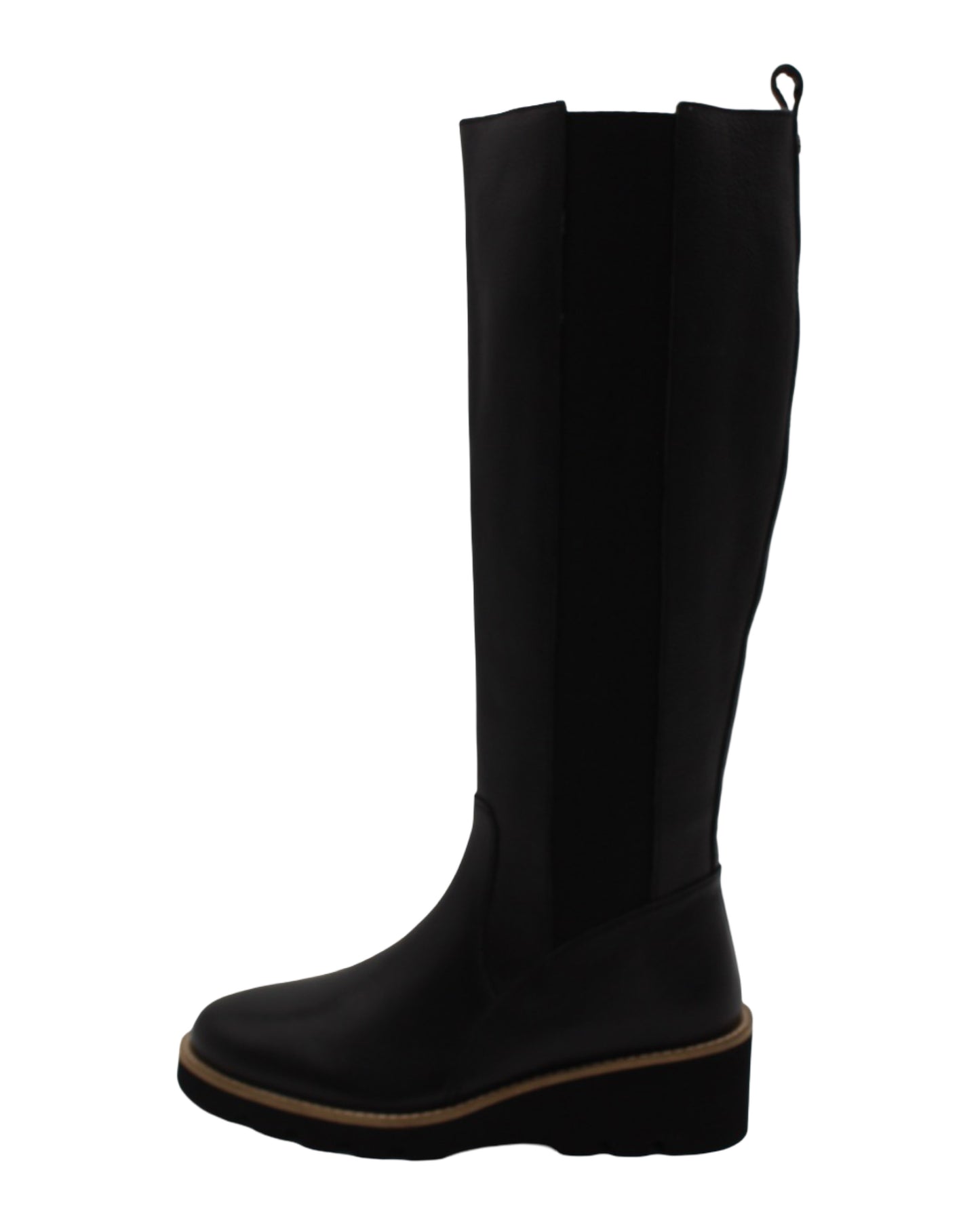 Lotus - Ladies Long Boots Black (4106)