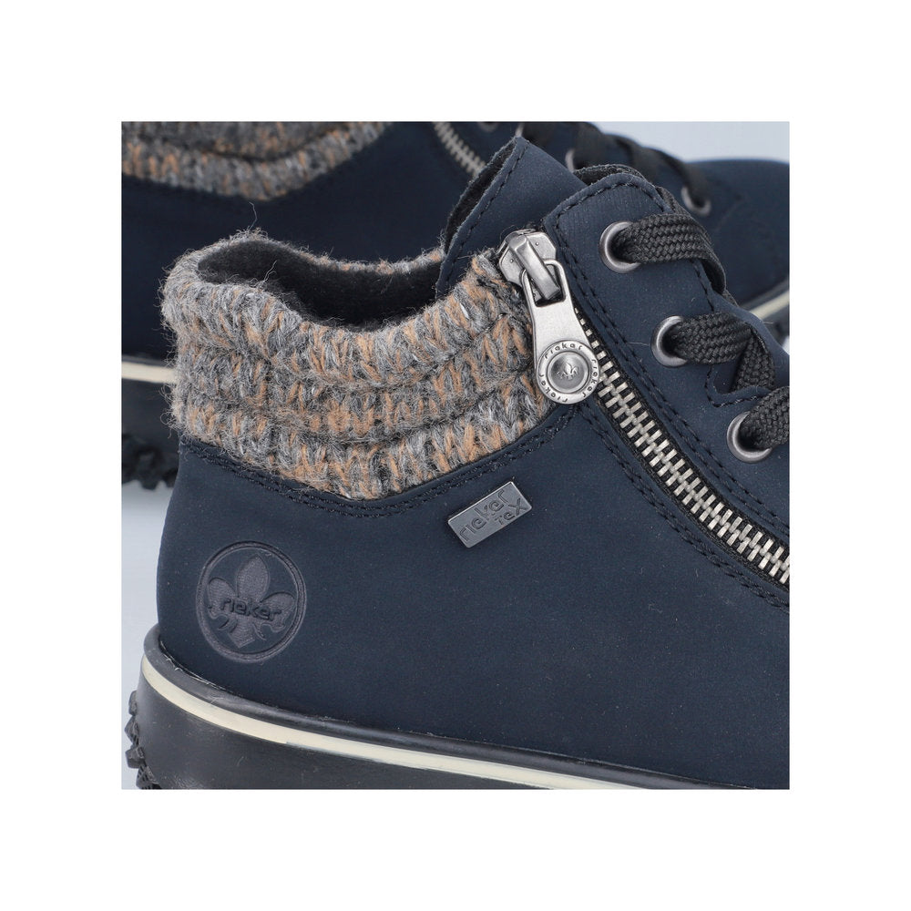 Rieker - Ladies Ankle Boots Navy (4123)