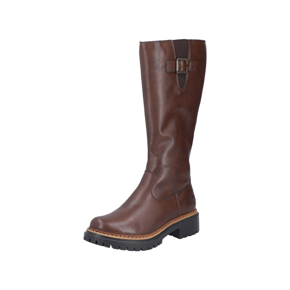 Rieker - Ladies Long Boots Brown (4124)