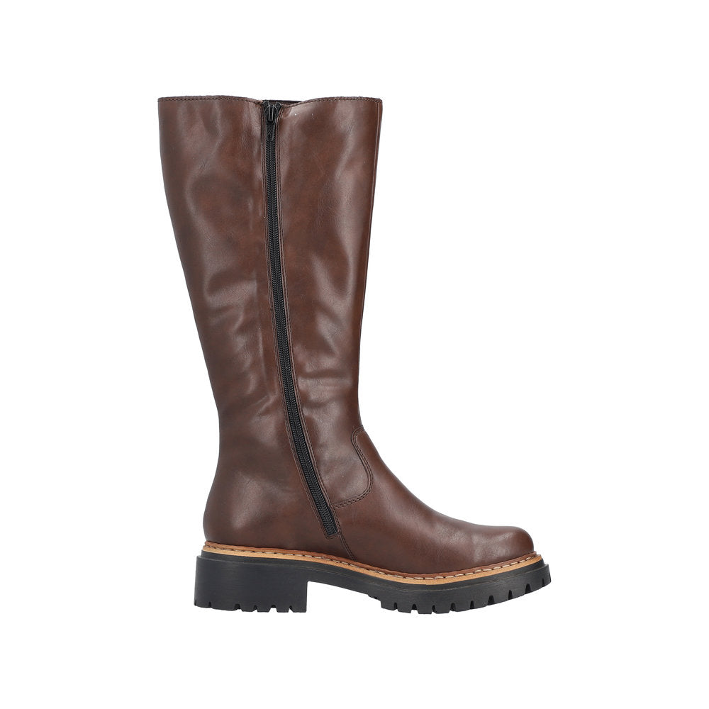 Rieker - Ladies Long Boots Brown (4124)