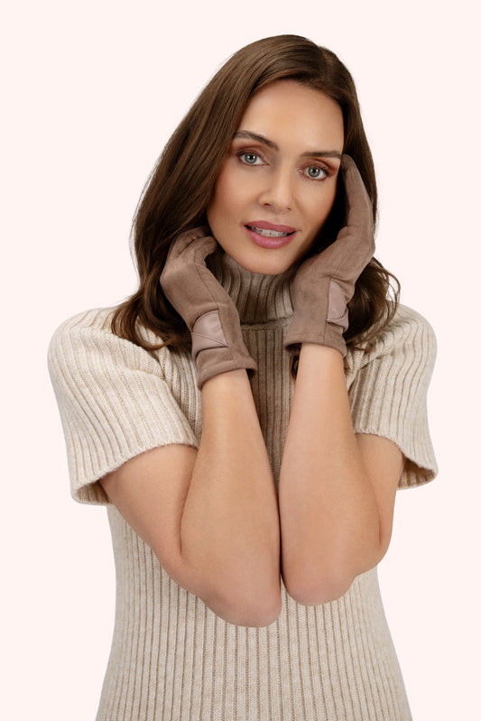 Powder Design Ltd - Gloves Taupe (4143)